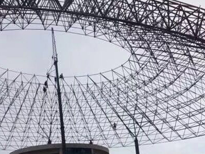 绥芬河篮球馆球形网架厂家价格